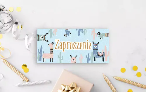 Zaproszenia Lamy (5 Sztuk) na Arena.pl
