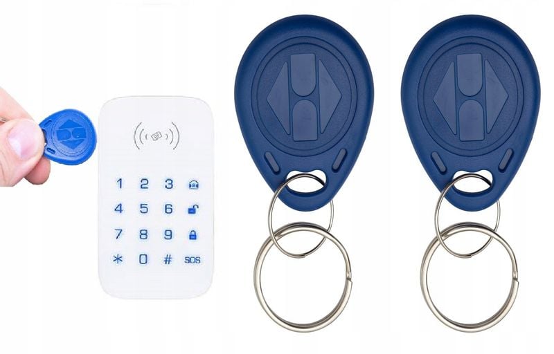 BEZPRZEWODOWY ALARM LCD GSM APP SYRENY WIFI TUYA zdjęcie 7