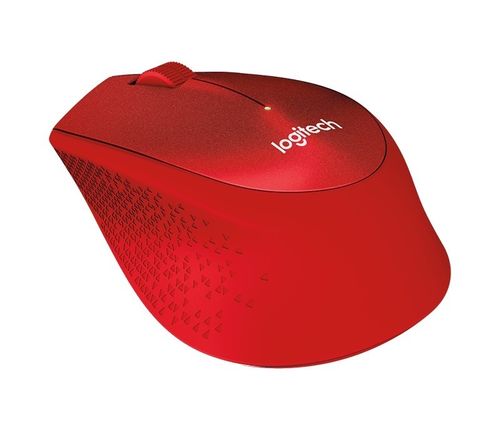 Logitech M330 Silent Plus Mouse Czerwony  910-004911 na Arena.pl