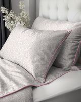 Pościel bawełniana PERKAL 160x200cm z lamówką + luksusowa TOREBKA