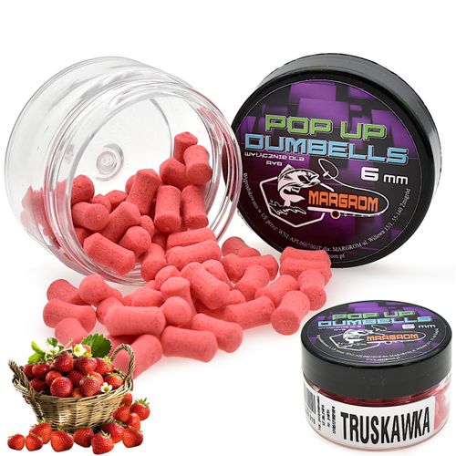 Dumbells POP UP 6 mm Margrom TRUSKAWKA przynęta Method Feeder na Arena.pl