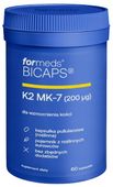 BICAPS K2 MK-7 200 mcg Formeds Zdrowe Kości mięśnie - 60 kaps.