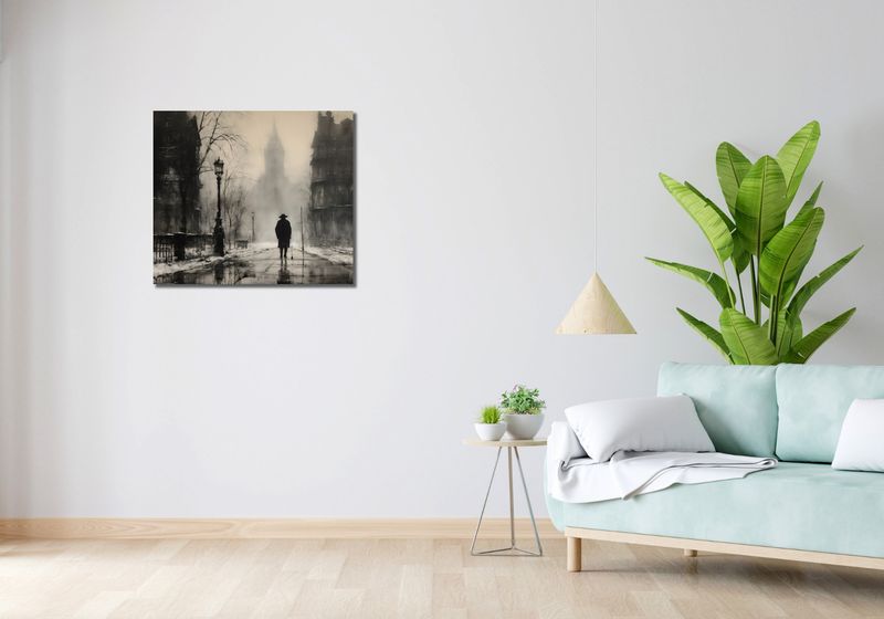 Obraz 70x60cm Mgła nad Londynem zdjęcie 2