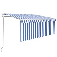 Automatycznie zwijana markiza z zasłoną, 3,5x2,5 m