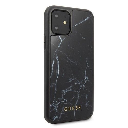Etui Case GUESS MARBLE CASE  IPHONE 11 CZARNY na Arena.pl