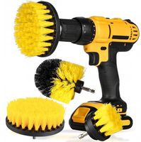 Szczotki Czyszczące Sprzątające Na Wiertarkę Wkrętarkę 4Szt Zestaw