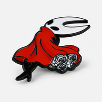 Hornet | 5 cm | Metal Emalia | Przypinka Gamingowa | Hollow Knight