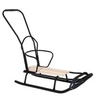 Sanki duże pchacz czarne GUSIO