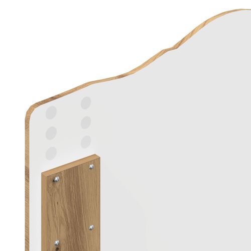 Ramka łóżka Dąb rzemieślniczy 75 x 190 cm Lite drewno sosnowe na Arena.pl