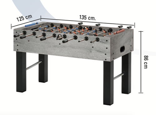 Piłkarzyki F-5 szare Garlando na Arena.pl
