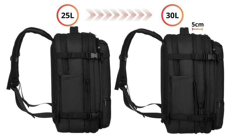 plecak ptn 24357-6790 black zdjęcie 5