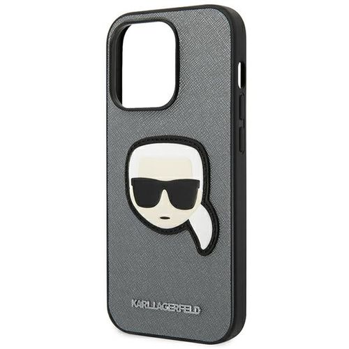 Etui Karl Lagerfeld do iPhone 14 Pro Max, Srebrny na Arena.pl