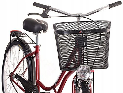 ROWER MIEJSKI 28 DAMSKI MĘSKI RETRO +KOSZ na Arena.pl