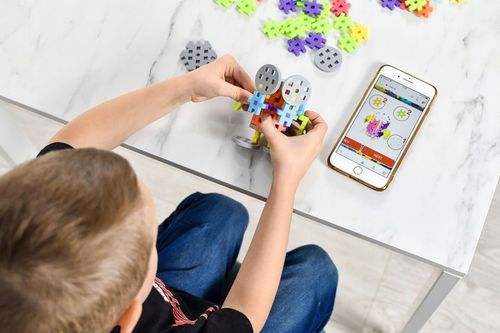 KLOCKI KONSTRUKCYJNE WAFLE MELI Basic Constructor 400 EL MINI GOFRY PUZZLE na Arena.pl