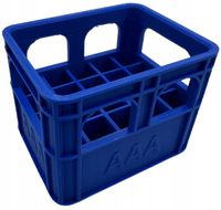 ORGANIZER NA BATERIE AAA KOSZYK POJEMNIK OPAKOWANIE ETUI NIEBIESKI