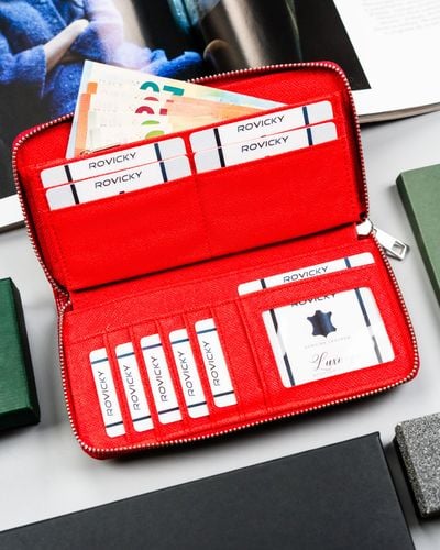portfel damski pu chwj-09-4986 red na Arena.pl