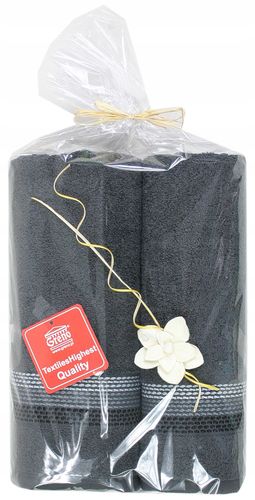 Komplet 2 ręczników Ombre 50 70 Greno c popielaty na Arena.pl