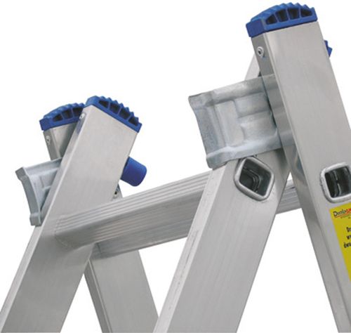 drabina aluminiowa 2-elementowa 309cm 7+7 szczebli - dr3207 na Arena.pl