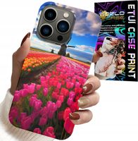 ETUI DO IPHONE 15 PRO - POLE KOLOROWYCH TULIPANÓW, TULIPAN, CASE