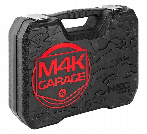 Zestaw Narzędzi NEO TOOLS M4K Garage, 90 el. Klucze Nasadowe Walizka na Arena.pl