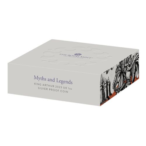 Myths & Legends: King Arthur 1 uncja Srebra 2023 Proof na Arena.pl