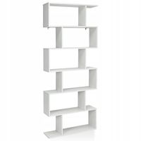 Regał Costway 80 cm x 192 cm x 23 cm biały