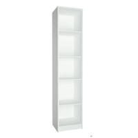 Wąski regał otwarty, Classic, 39x35x180 cm, biel, mat | TYLETEGOTU