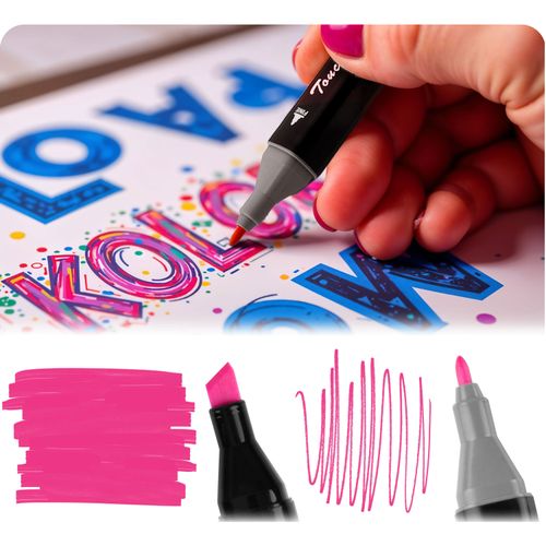 Markery alkoholowe z torbą 80 szt Nukido NK-912 na Arena.pl