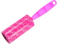 Rolka do czyszczenia ubrań, kanap różowa. Sierść, włókna itp. 41330