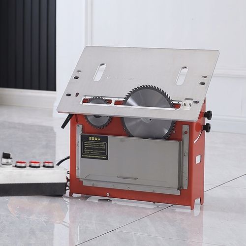 Piła stołowa formatowa pilarka z podcinakiem do cięcia płyt stół przenośny na Arena.pl