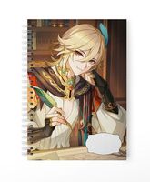 Zeszyt A5 100 stron w kratkę Genshin Impact - Kaveh