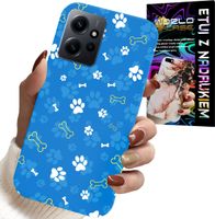 ETUI DO XIAOMI NOTE 12 4G - ŁAPKI KOŚCI PIES PATROL WZORY DLA DZIECI
