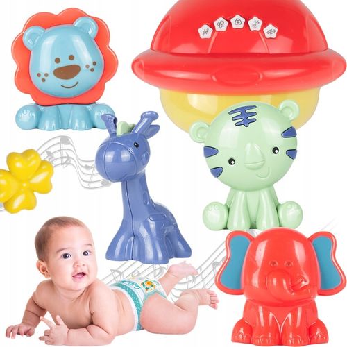 KARUZELKA KARUZELA DO ŁÓŻECZKA PROJEKTOR POZYTYWKA Z PILOTEM DLA DZIECI na Arena.pl