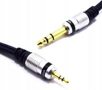 KABEL AUX JACK 3,5 - JACK 6,3 STEREO 1,5M VITALCO