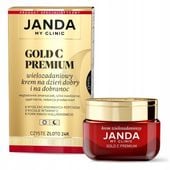 Janda GOLD C PREMIUM Wielozadaniowy krem dzień dobry i dobranoc 24k złoto