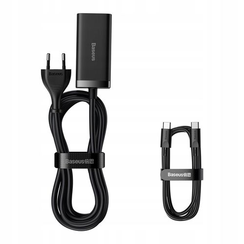 BASEUS SZYBKA ŁADOWARKA GaN3 2x USB-C/2x USB 100W na Arena.pl