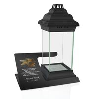 ZNICZ LAMPION XXL Twoja dedykacja Święta na grób
