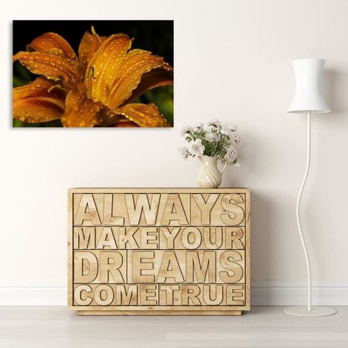 Deco Panel, Żółta lilia 40x30 na Arena.pl