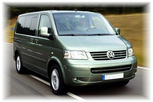 Pokrowce miarowe Premium do VW T5 9os 2003-2015 zdjęcie 2