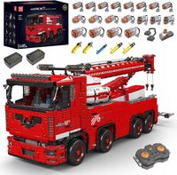 Klocki Mould King Technic 19008 zdalnie sterowany samochód holowniczy