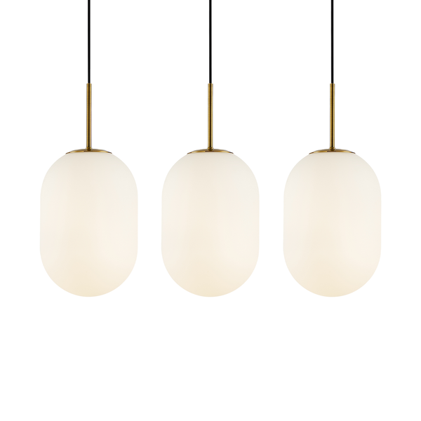 Lampa wisząca ALIAS GOLD 3xE14 zdjęcie 2