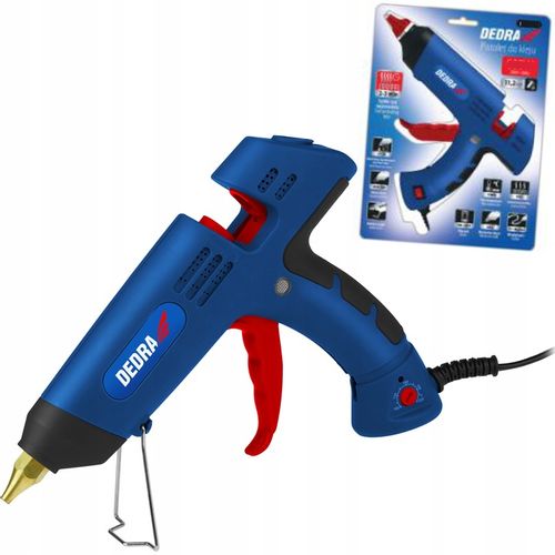 PISTOLET DO KLEJU NA GORĄCO 150W REGULACJA DED7557 na Arena.pl