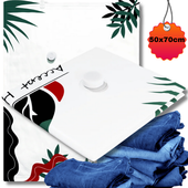 WOREK PRÓŻNIOWY NA UBRANIA KURTKI ZIMOWE GRUBE WODOODPORNY 50X70CM GRUBY