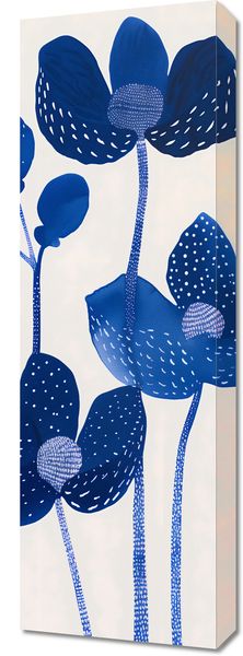 Obraz 30x90cm Nocne Kwiaty zdjęcie 1