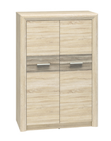 Komoda 2- Drzwiowa 2D 92 cm Dąb Sonoma KASTIEL ML