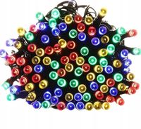 LAMPKI CHOINKOWE NA CHOINKĘ ŚWIĄTECZNE 500 LED MULTIKOLOR WEWNETRZNE ZEW.