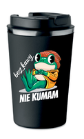KUBEK TERMICZNY Premium czarny NIE KUMAM prezent KT_488_cz