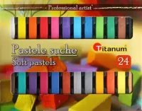 Pastele suche, 24 kolory