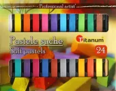 Pastele suche, 24 kolory