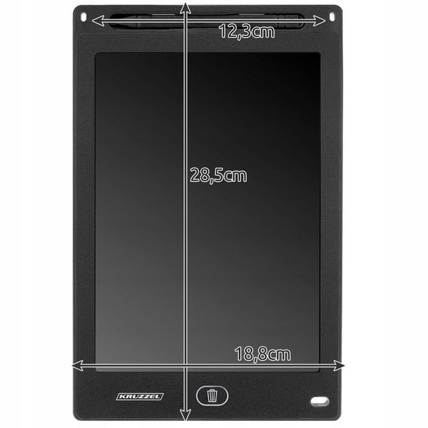 TABLET GRAFICZNY TABLICA A4 DO RYSOWANIA DLA DZIECI 12" cali XXL + RYSIK zdjęcie 7